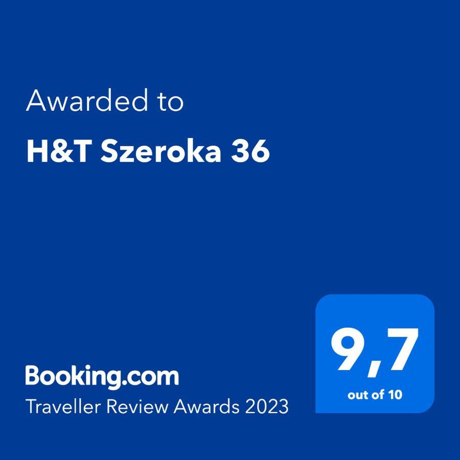 Appartement H&T Old Town Szeroka 36 à Gdańsk Extérieur photo